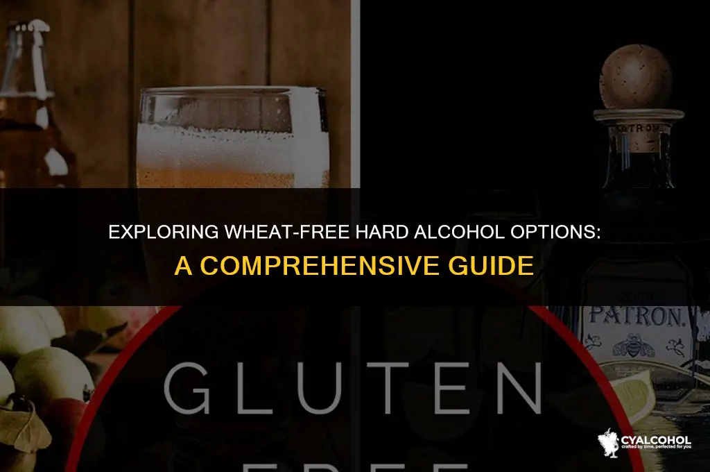 what hard alcohol is wheat free
