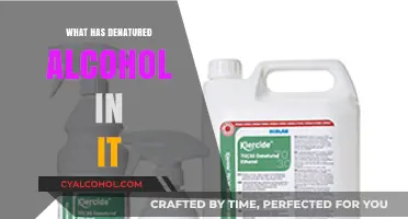 Unveiling Common Products Containing Denatured Alcohol: A Comprehensive Guide