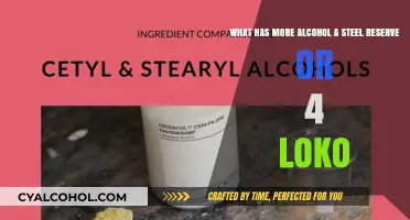 Steel Reserve vs 4 Loko: Which Has More Alcohol?