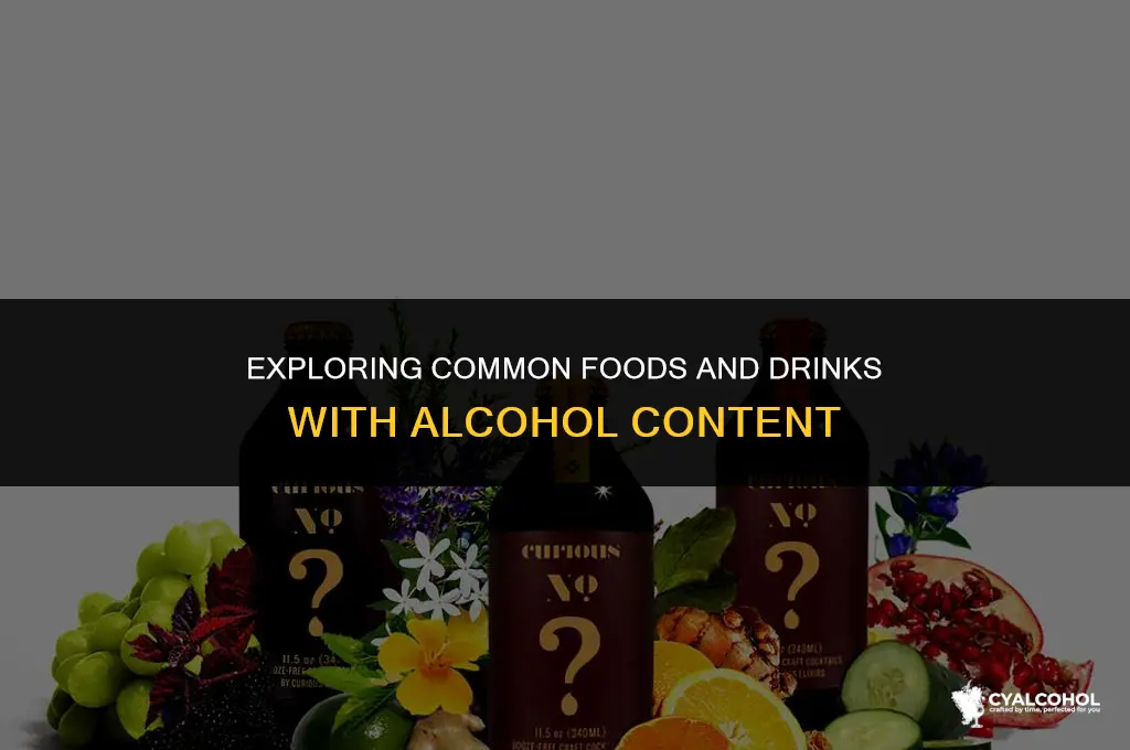 what have alcohol groups in them