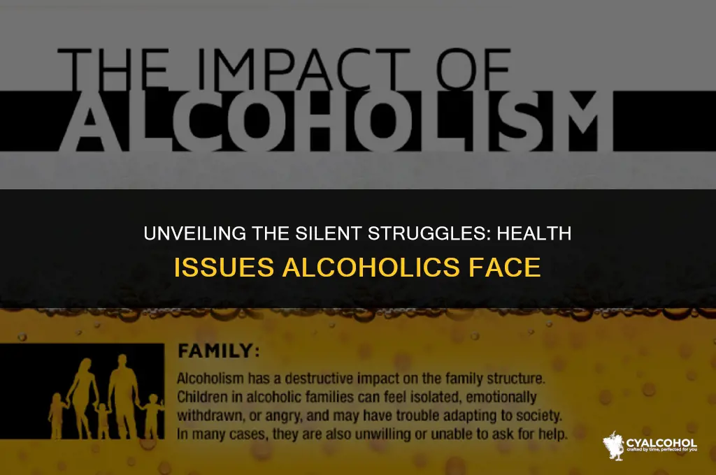 what health issues do alcoholics have