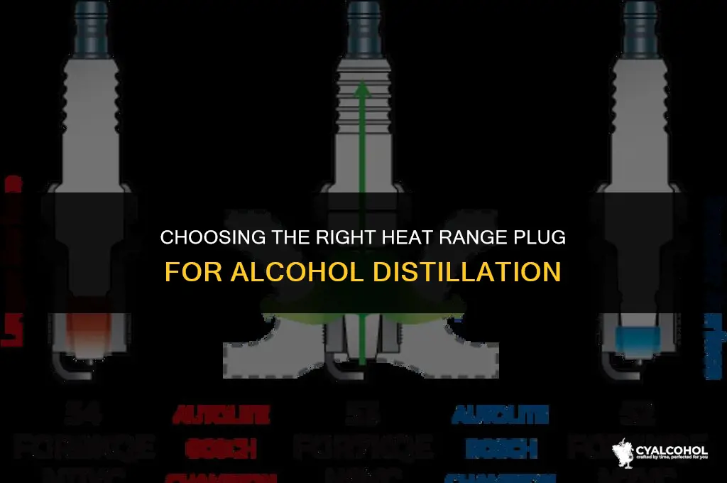 what heat range plug for alcohol