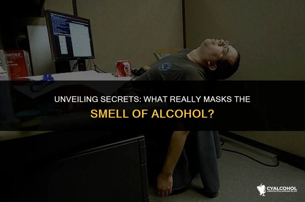 what hides the smell of alcohol