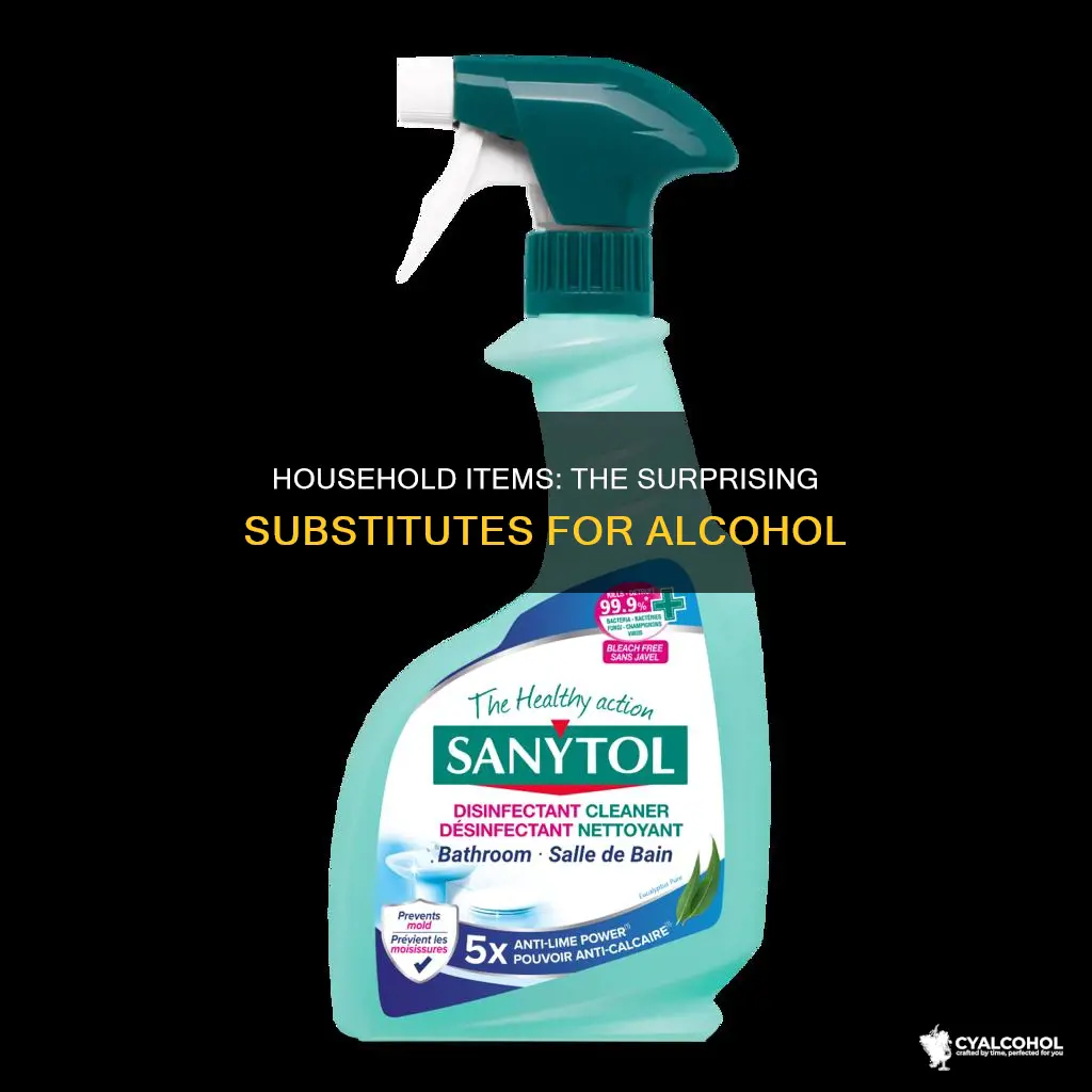 what household items work the same way as the alcohol
