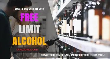 Busted: Going Over Duty-Free Alcohol Limits