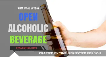 Open Alcoholic Beverage: Legal Consequences and Safety Concerns Explained