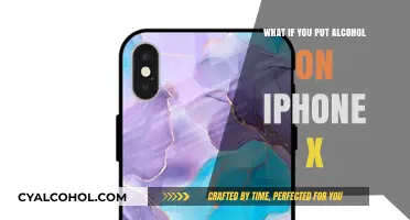 What Happens When Alcohol Meets iPhone X: Risks and Results