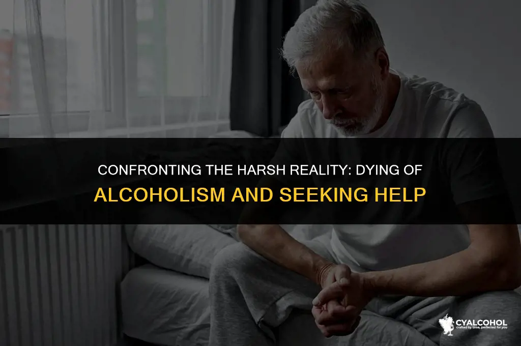 what if your dying of alcoholism