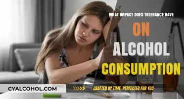 Tolerance's Role in Shaping Alcohol Consumption Patterns and Behaviors