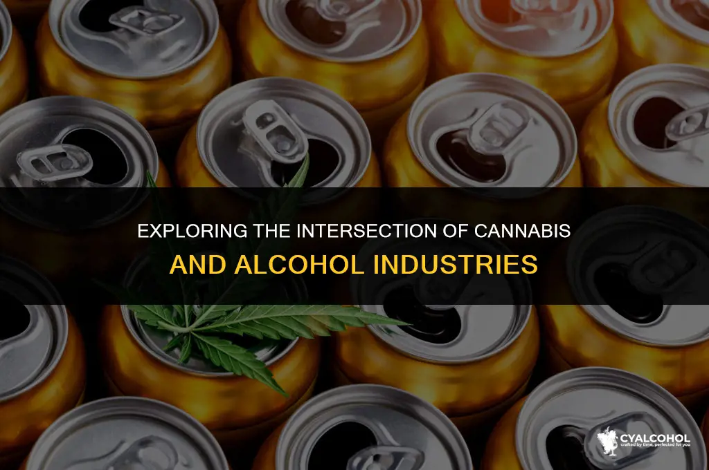 what industry does pot and alcohol