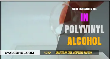 Unveiling the Components: A Deep Dive into Polyvinyl Alcohol's Ingredients