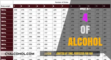 Understanding Alcohol Measurements: What Does 1/4 Mean?