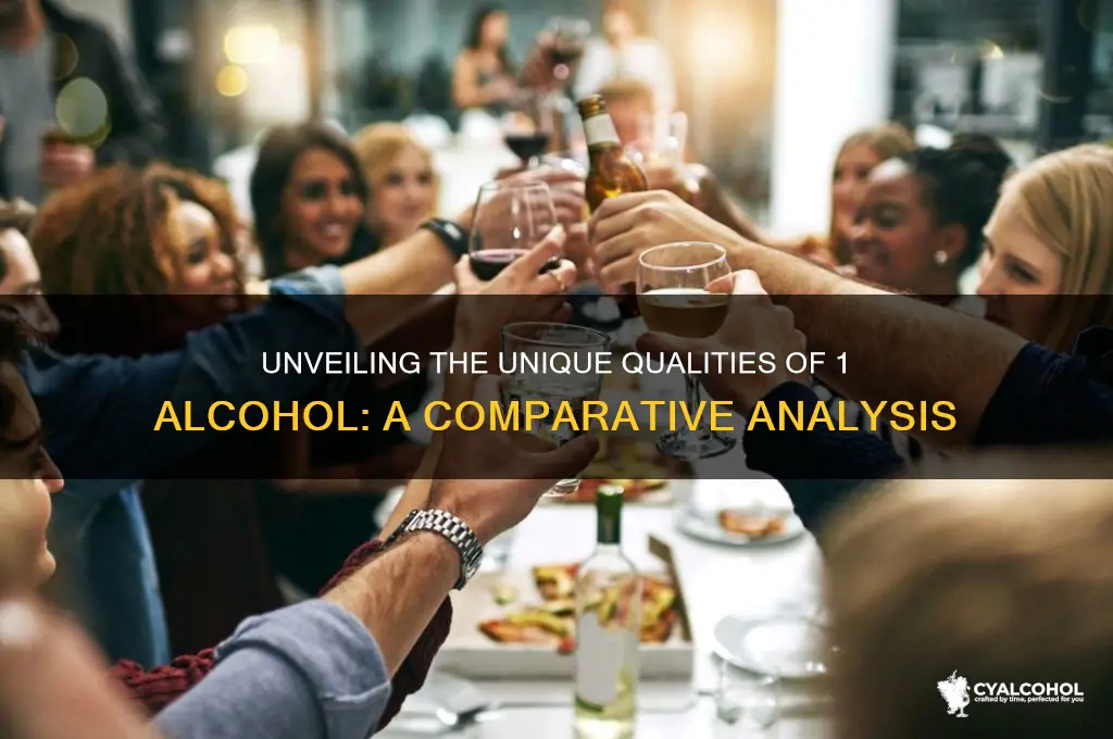 what is 1 truly compared to other alcohol