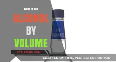 Understanding the Potency: What Does 100 Alcohol by Volume Mean?