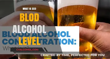 Understanding the Effects and Risks of a 0.223 Blood Alcohol Level
