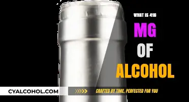 Understanding Alcohol Content: What Does 416 mg Really Mean?