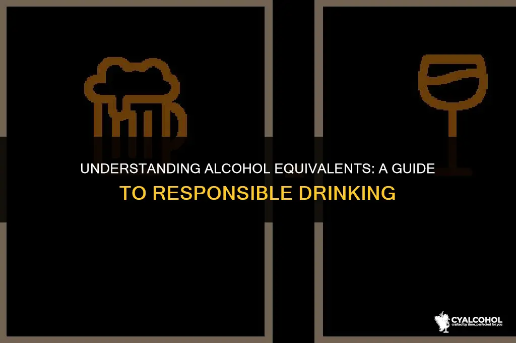 what is 5 alcohol equivalent to