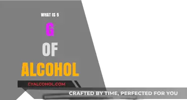 Understanding Alcohol Measurements: What Does 5 Grams Mean?