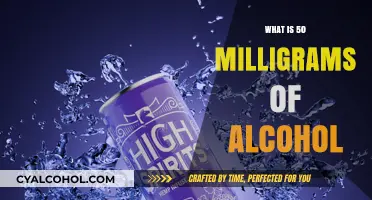 Understanding Alcohol Measurements: What Does 50 Milligrams Mean?