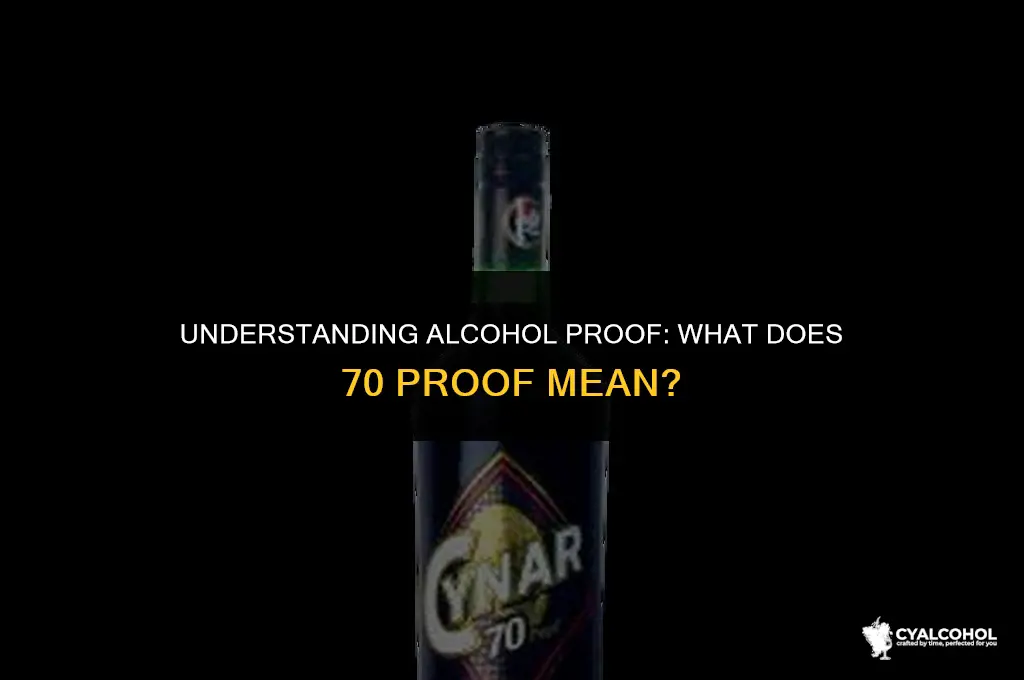 what is 70 alcohol in proof