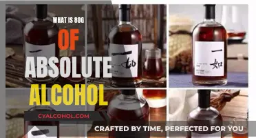 Understanding Absolute Alcohol: A Guide to 80g of Pure Ethanol