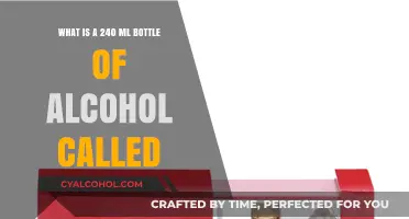 Standard Spirit Measure: 240 ml Bottle Size