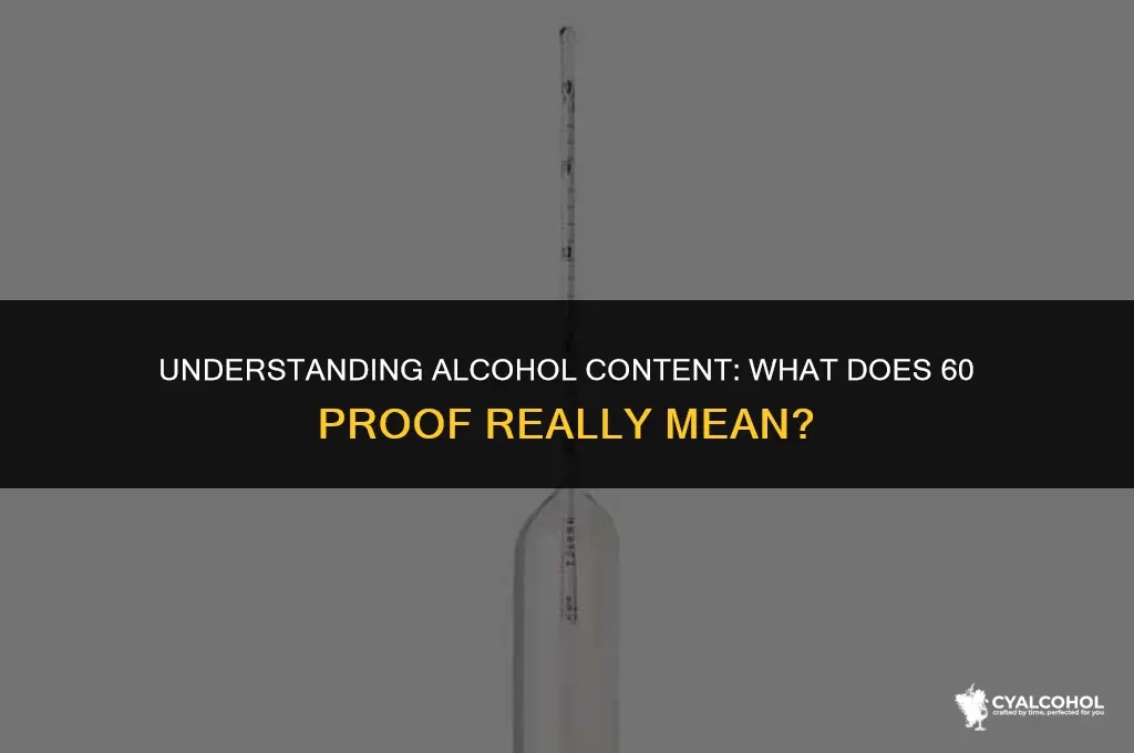 what is a 60 of alcohol