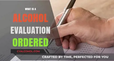 Understanding Alcohol Evaluations: When and Why They're Ordered