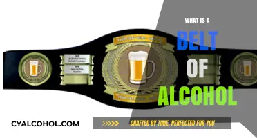 Understanding the Concept of a Belt of Alcohol