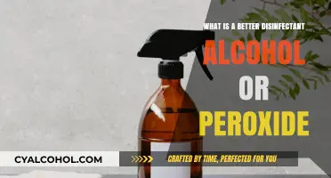 Alcohol vs. Peroxide: Which Disinfectant Works Best for Cleaning?