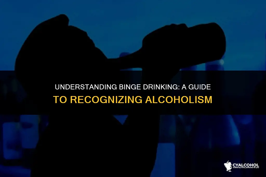 what is a binge drinkers alcoholics