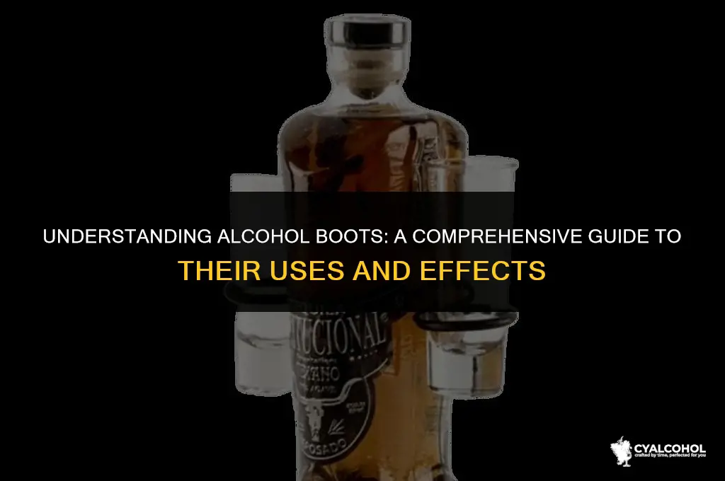 what is a boot of alcohol