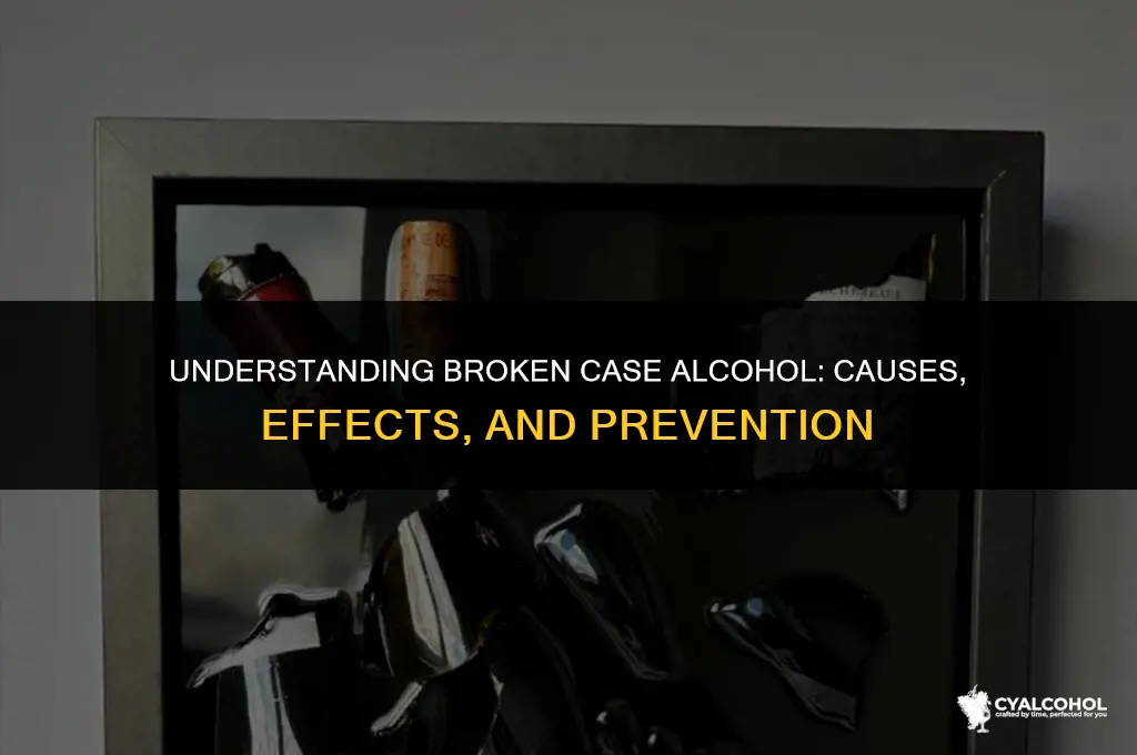 what is a broken case alcohol