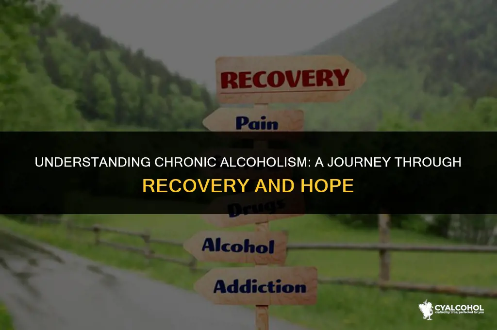 what is a chronic disease alcoholism
