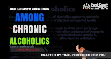Shared Traits of Chronic Alcoholics: Uncovering Common Behavioral Patterns
