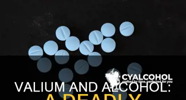 what is a fatal dose of valium and alcohol