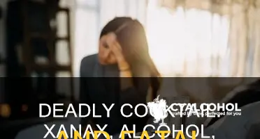 what is a fatal dose of xanax and alcohol