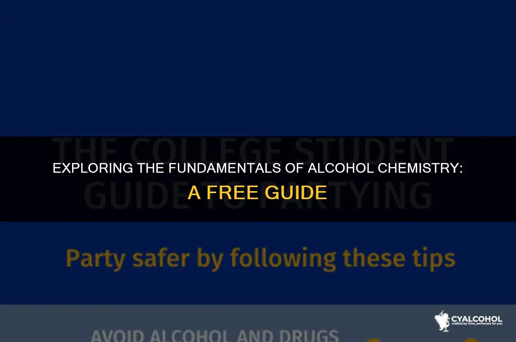 what is a free alcohol chemistry