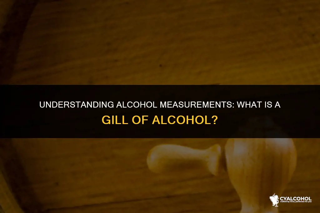 what is a gil of alcohol