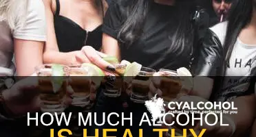 what is a healthy amount of alcohol per day