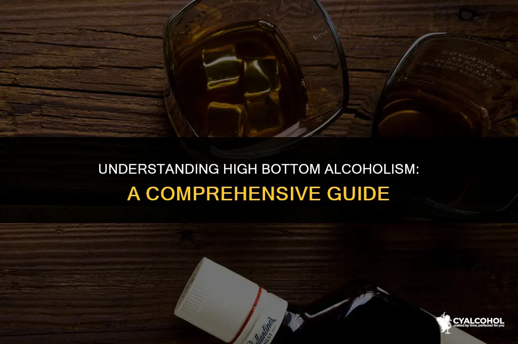 what is a high bottom alcoholic
