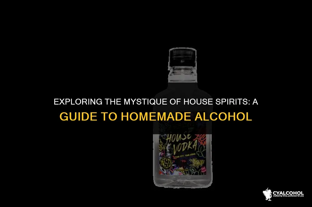 what is a house spirit alcohol