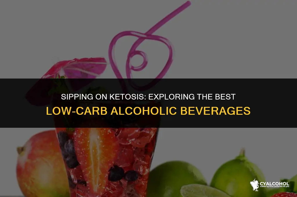 what is a keto alcoholic beverage