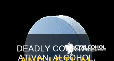 what is a lethal dose of ativan and alcohol
