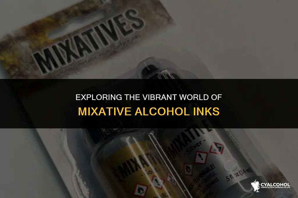 what is a mixative alcohol ink