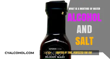 The Chemistry of Water, Alcohol, and Salt Mixtures