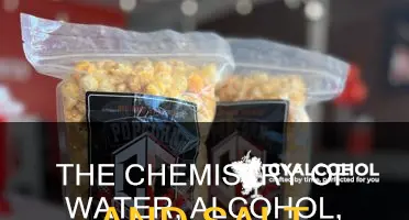 what is a mixture of water alcohol and salt