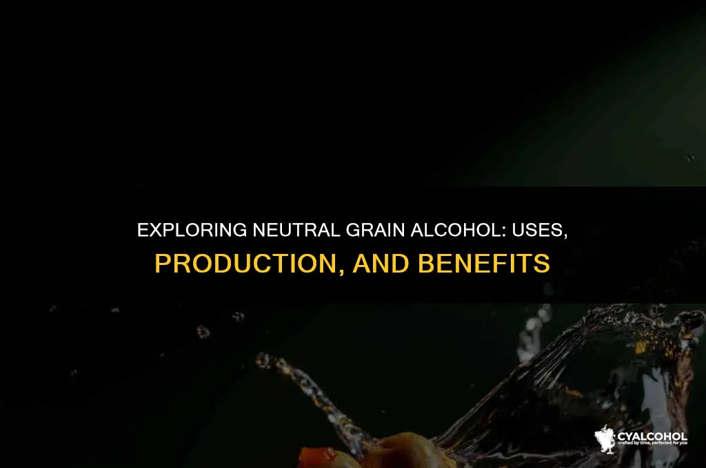 what is a neutral grain alcohol