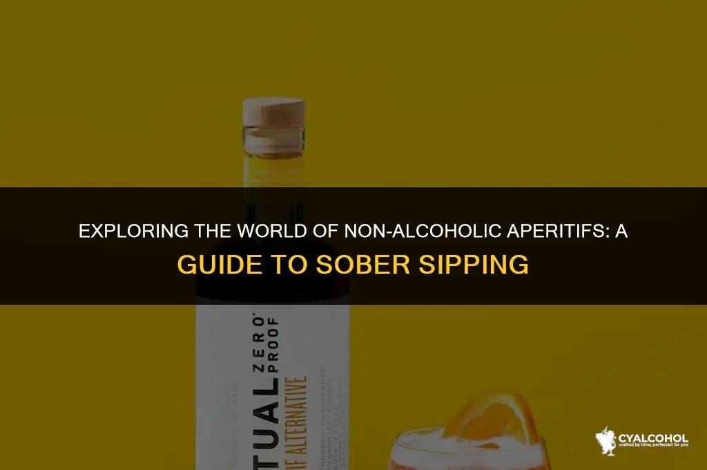 what is a non alcoholic aperitif