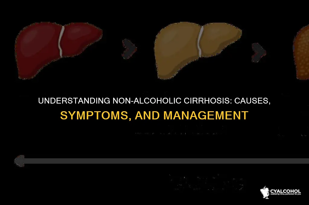 what is a non alcoholic cirrhosis
